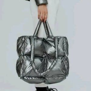 Noize Harlow Tote Bag - Gunmetal Silver